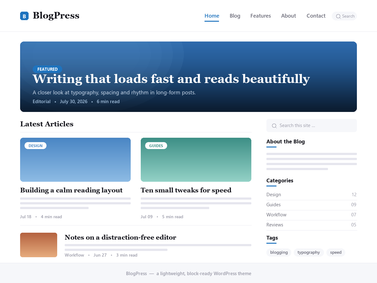 blogpress